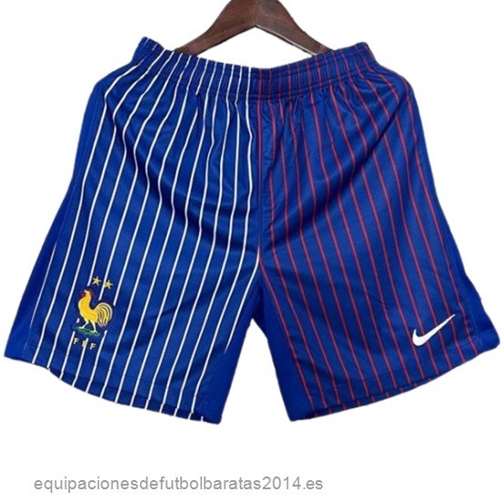 Nuevo 2ª Pantalones Francia 2024 Azul Baratas